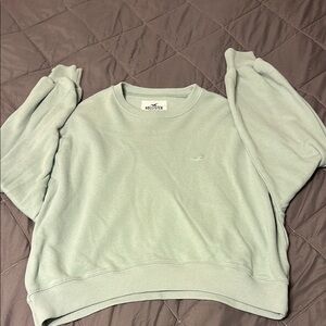 Hollister Mint Green Sweatshirt